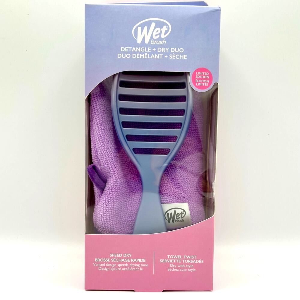Wet Brush Detangle and Dry Kit NEW